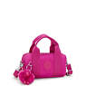 Bina Mini Shoulder Bag, Glowing Fuchsia, small