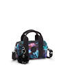 Bina Mini Printed Shoulder Bag, Spectral Orchid, small