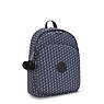 Delia Medium Printed Backpack, 3D K Blue, small