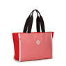 Nalo Tote Bag, Tango Pink Bl, small