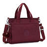 Kanaan Shoulder Bag, Merlot, small