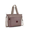 Freezia 15" Laptop Tote Bag, Soft Clay Woven, small