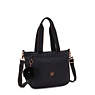 Karumi Tote Bag, Black Sateen, small