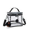 Graham Clear Lunch Bag, Jet Black Fun, small