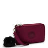 Nimita Wristlet Wallet, Lavish Purple Satin, small