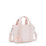 Minta Metallic Shoulder Bag, Pink Shine, small