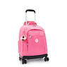 New Zea 15" Laptop Rolling Backpack, Pink Twinkle, small