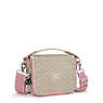 Ramey Printed Crossbody Bag, Signature Beige Emb, small