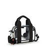 Nadale Clear Crossbody bag, Jet Black Fun, small