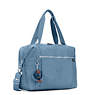 Ferra Weekender Duffel Bag, Blue Eclipse Print, small