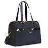 Sasso Weekender Bag, Black Patent Combo, small