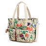 SADY PRINTED  TOTE BAG, Patchwork Garden, small