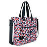 Lizzie Printed 15" Laptop Tote Bag, Forever Tiles, small