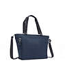 New Shopper Small Tote Bag, Blue Bleu 2, small