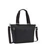New Shopper Small Tote Bag, Black Noir, small