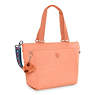 New Shopper Small Tote Bag, Peachy Pink, small