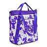Desta Printed Gym Tote Bag, Mariposa Wind Sapphire, small