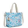 New Shopper Large Printed Tote Bag, Blue Bleu 2, small