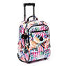 Sanaa Large Printed Rolling Backpack, Patchwork Garden, small