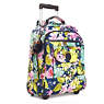 Sanaa Large Printed Rolling Backpack, Poppy Floral, small