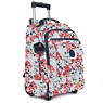 Sanaa Large Printed Rolling Backpack, Valentine Pink, small