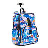 Alcatraz II Printed Rolling Laptop Backpack, Amour, small