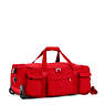 Discover Small Carry-On Rolling Luggage Duffle, Cherry Tonal, small