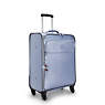 Parker Medium Metallic Rolling Luggage, Clear Blue Metallic, small