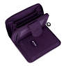 New Money Small Credit Card Wallet, Deep Purple, small