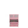 New Teddi Snap Wallet, Strawberry Pink Tonal Zipper, small