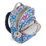 Seoul Small Printed Backpack, Glimmer Grey, small