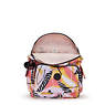 City Pack Printed Backpack, Abstract Leave, small