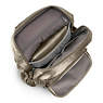 Maisie Metallic Diaper Backpack, Artisanal K Embossed, small