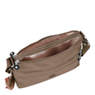 Alvar Crossbody Bag, Soft Earthy Beige Tonal Zipper, small