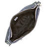 Sadie Printed Hobo Handbag, Grey Gris, small