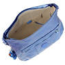 Carley Metallic Handbag, Blue Bleu 2, small