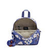 Rosalind Printed Small Backpack, Winter Bloom, small