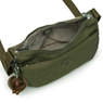 Adley Crossbody Bag, Jaded Green Tonal Zipper, small