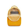 Seoul Large Printed 15" Laptop Backpack, Soft Dot Yellow, small