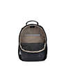 Seoul Small Metallic Tablet Backpack, Magic Blooms, small