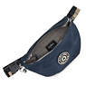 New Fresh Printed Waist Pack, Endless Blue Embossed, small