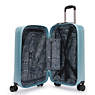 Curiosity Small 4 Wheeled Rolling Luggage, Clearwater Turquoise Chain, small