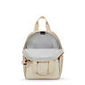 Siva Metallic Backpack, Starry Gold Metallic, small