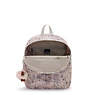 Matta Up Printed Backpack, Pristine Poppy, small