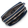 Abanu Multi Printed Convertible Crossbody Bag, Endless Blue Embossed, small