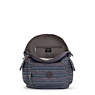 City Pack Small Printed Backpack, Stripy Dots, small