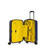 Pac-Man Curiosity Small 4 Wheeled Rolling Luggage, Soft Yellow, small