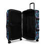 Spontaneous Large Printed Rolling Luggage, Spectral Orchid, small