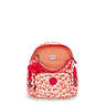 City Zip Mini Printed Backpack, Pink Cheetah, small