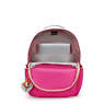 Seoul Large 15" Laptop Backpack, WavePop Azalea Pink, small